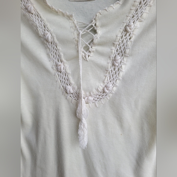 Vintage Laigi  Gordoni Graffiti White Short Sleeves Shirt Small - Picture 10 of 15